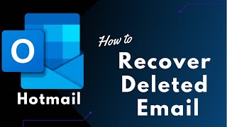 How to Recover Deleted Email on Hotmail  Outlook [upl. by Notyal]