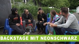 Interview mit Neonschwarz  Campus Festival 2018  Campus TV Uni Bielefeld [upl. by Ronnoc]