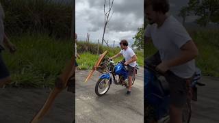 Is it a flying bike or a walking bike🤯shorts tranding nepal [upl. by Arta]