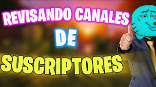 REVISANDO CANALES DE MIS SUBS 1 [upl. by Acinoryt]