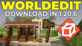 How To Download amp Install World Edit in Minecraft 1206 [upl. by Fletch]