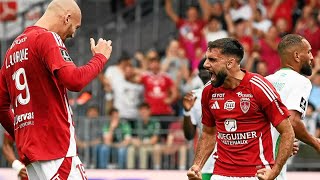 Notes des joueurs de match du championnat Français ligue 1 BrestSaintEtienne🇫🇷 [upl. by Anema952]