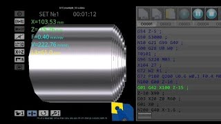 g72 cnc fanuccnc turning g72 cyclecnc g72 cycle program [upl. by Malkin]