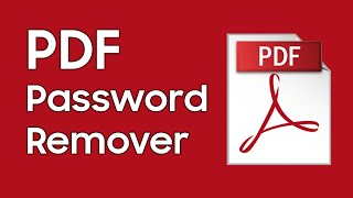 How to Remove RestrictionsCopyEditPrint from Secured PDF Files  PDF Password Remover [upl. by Ahsinod404]