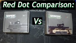 Red Dot Comparison Vortex Viper Vs Vortex Venom [upl. by Clarkin702]