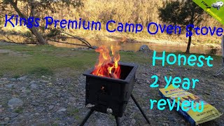 2 year usage of a Kings Premium Camp Oven Stove [upl. by Polish]