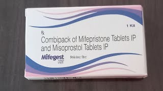 Mifegest KITCombipack of Mifepristone Tablet IP and Misoprostol Tablet IP [upl. by Spanjian]