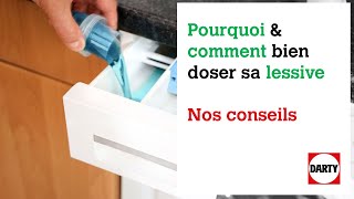 Bien doser la lessive liquide pour son lave linge [upl. by Tomasine]