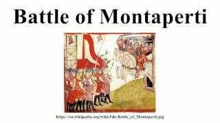 Battle of Montaperti [upl. by Zeb]