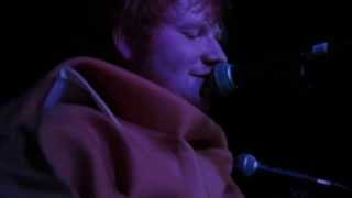 She  Ed Sheeran  Mercury Lounge New York  31102013 [upl. by Vierno]