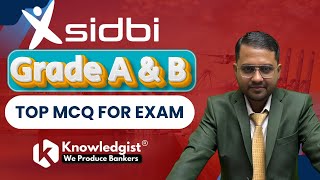 SIDBI Grade A amp B Batch 202425 Top MCQ For Exam [upl. by Anica261]