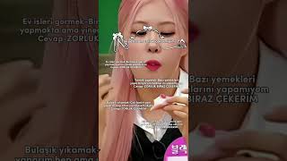 Tek yasasam zorluk cekermiyim lisa rose jennie jisoo fypシ゚viral eating [upl. by Klayman]