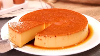 Flan de Huevo Sin Horno Postre Fácil y Delicioso 🍮💕 [upl. by Laup]