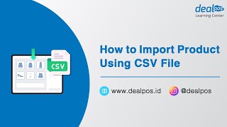 How to Import Product Using CSV File [upl. by Ahsayn]