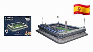 Ipurua Stadium Eibar 3D Puzzle by Eleven Force®  Step by Step [upl. by Garneau480]