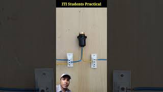 Two way switch connection electrical experiment [upl. by Johnsten]