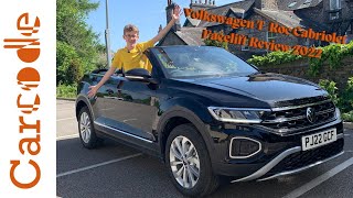 Volkswagen TRoc Cabriolet Facelift Review 2022  SUV And A Convertible UK 4K Carcode Troc [upl. by Wagshul]