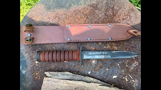 M3 Trench Knife Review [upl. by Airdnna332]