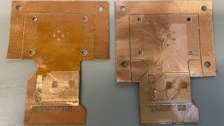 How to make a multilayer flexible PCB flexible capacitive sensor part 1 [upl. by Earl]