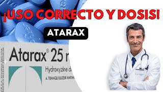 💊 ATARAX ✅ DOSISPara que Sirve y Cómo tomarlo medicamentosalalcancedetodos [upl. by Leagiba]