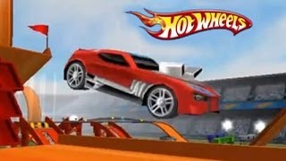 Juego de Autos 24 Hot Wheels New Track Builder 2014 en HD [upl. by Kellsie]