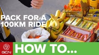 What To Take On A 100km Ride  Cycling Tips [upl. by Terryl393]