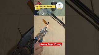 Point Fixing shorts archery sunday shafts yt ytshort [upl. by Memberg]