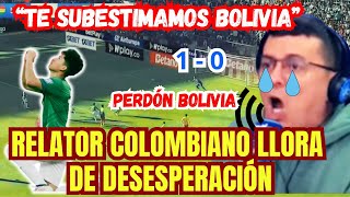 Relator Colombiano quotSe Lamenta Amargamentequot Tras Triunfo Boliviano [upl. by Odin]