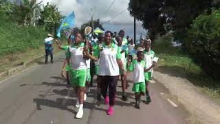 NATIONAL INDEPENDENCE BATON RELAY  BABONNEAU [upl. by Pussej]