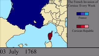 The French Conquest of Corsica Every Week [upl. by Erdne]