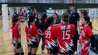 NSW Youth Champs 2024  U18 Girls  SWSAS v Danebank School [upl. by Ettener]