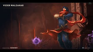 VIZIER MALZAHAR SKIN SPOTLIGHT08042024 [upl. by Nylirac]