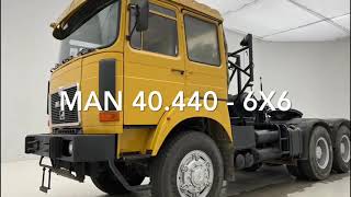 Degroote Trucks MAN 40440  6x6 tractor head for sale [upl. by Lyrrehs330]