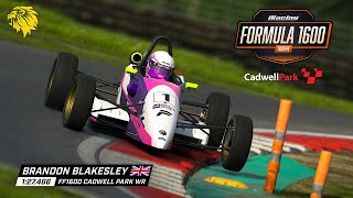 iRacing FF1600 Cadwell Park World Record [upl. by Eedebez365]