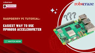 Raspberry Pi Tutorial Easiest Way to Use MPU6050 Accelerometer [upl. by Puna50]