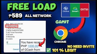 How to get free load  Paano makakuha ng libreng load  Get free load in your sim  Load  Sim load [upl. by Verlie]