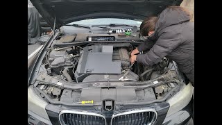 2011 bmw 328i xdrive intake install [upl. by Caneghem163]