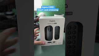 Aqara U200 Smart Lock Unboxing [upl. by Nazay]