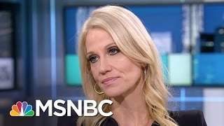 Kellyanne Conway On Donald Trumps Attacks On Media  Rachel Maddow  MSNBC [upl. by Brick854]