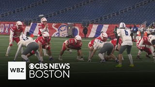 Uxbridge Hudson win football state championships at Gillette Stadium [upl. by Hannus]