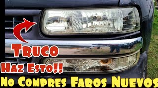 Como Reparar Los Faros De Mi Auto  Como Restaurar Faros De Auto  automobile auto [upl. by Korwin]