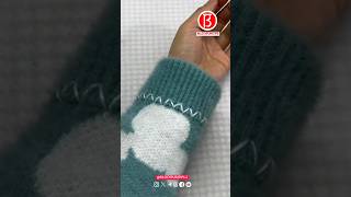 The sleeves of the sweater are too long no need to cut them Part 54 [upl. by Navek]