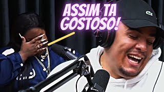 Mc Carol Trnsando ao vivo no podpah kkkk não é clickbait [upl. by Asena]