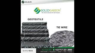 Gabion  Steel Sheet Piles  Geotextile  Tie Wire  SolidPh  SSTC  DPWH Standard [upl. by Christalle]