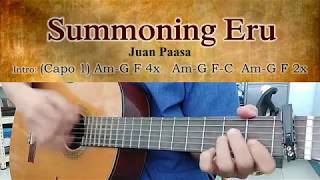 Summoning Eru  Juan Paasa  Guitar Chords [upl. by Ettenuj]