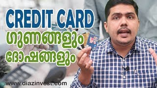 Credit Card  Advantages and Disadvantages  Thommichan Tips 71  Malayalam [upl. by Joana]