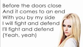 Avril Lavigne  Keep Holding On LyricsLetra [upl. by Maynord]