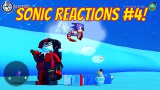 LEGO Dimensions Sonic The Hedgehog Reactions 4  Cyborg Harley Quinn Peter Venkman Abby Yates [upl. by Meggie101]