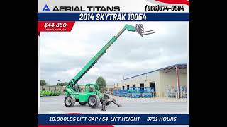 2014 SKYTRAK 10054 SN2081 FOR SALE skytrak telehandler [upl. by Anilatac]