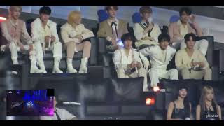 ZB1 amp Seventeen Reaction to NewJeans GDA 2024 performance Intro Cool With you Ditto [upl. by Adnolrehs]